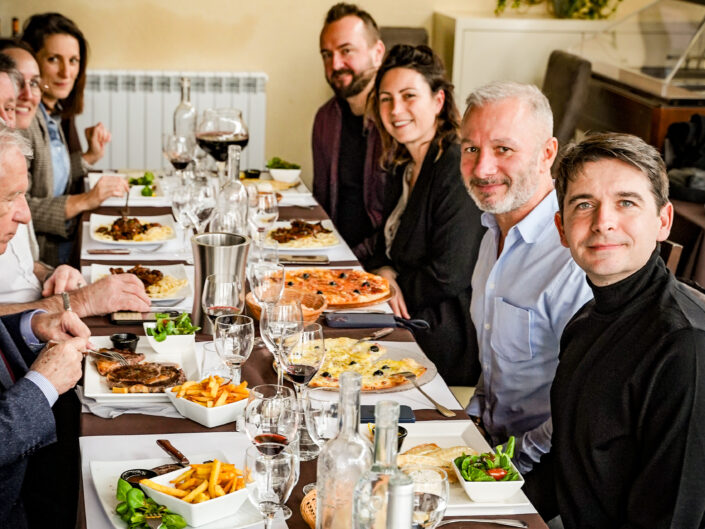 Lunch with the Mayor of Lesparre